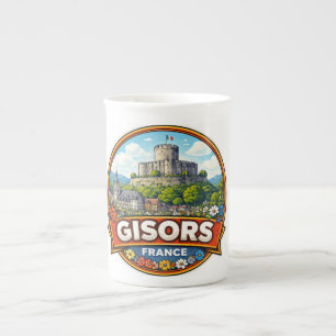 Gisors Frankrijk Porselein Kop