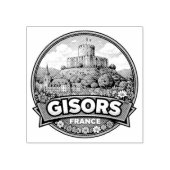 Gisors Frankrijk  Rubberstempel (Afrduk)