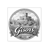 Gisors Frankrijk Rubberstempel (Afrduk)