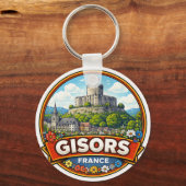 Gisors Frankrijk  Sleutelhanger (Voorkant)