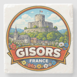 Gisors Frankrijk Stenen Onderzetter