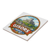 Gisors Frankrijk  Tegeltje (Zijkant)