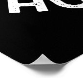 Gist Gist Hoeraï Funny Brood Puns Donkere Achtergr Poster (Hoek)