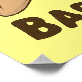 Gist We Baguette, grappig Frans brood Poster (Hoek)