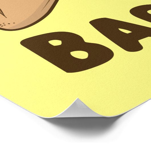 Gist We Baguette, grappig Frans brood Poster (Hoek)