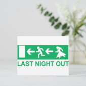 gisteravond briefkaart (Staand voorkant)