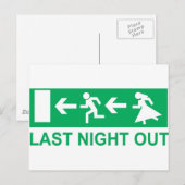 gisteravond briefkaart (Voorkant / Achterkant)