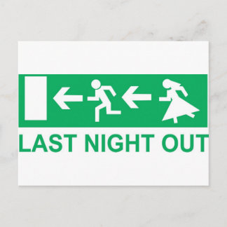 gisteravond briefkaart