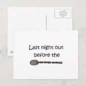 Gisteravond uit briefkaart (Voorkant / Achterkant)