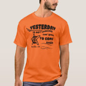 Gisteren ben ik niet op zoek naar jouw t-shirt (Voorkant)