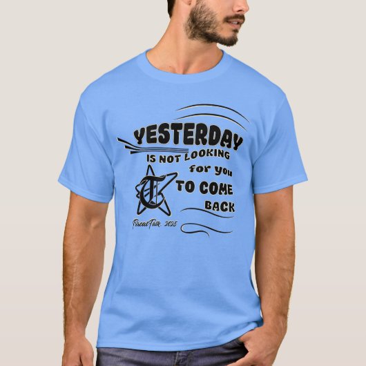 Gisteren ben ik niet op zoek naar jouw t-shirt (Voorkant)