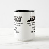 Gisteren Dineren en Drink, Evanston, IL Mok (Midden)