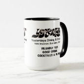 Gisteren Dineren en Drink, Evanston, IL Mok (Voorkant rechts)