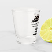 Gisteren Dineren en Drink, Evanston, IL Shot Glas (Links)