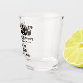 Gisteren Dineren en Drink, Evanston, IL Shot Glas (Rechts)
