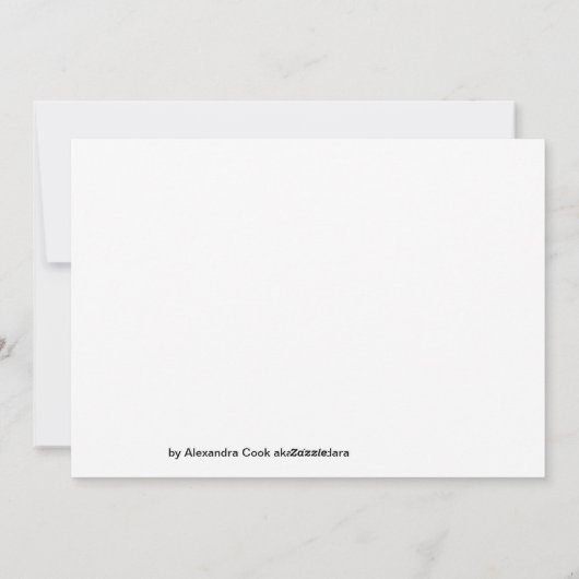 Gisteren heeft Lily het Briefkaart morgen in Regen (Achterkant)