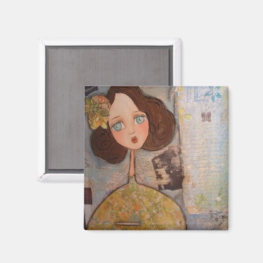 Gisteren Herinneringen... altijd in ons hart Magneet (Voorkant / Achterkant)