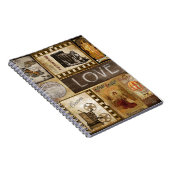  gisteren Liefde Vrouw Cinema Chocolade Notitieboek (Rechterzijde)