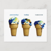 Gisteren morgen briefkaart (Voorkant)