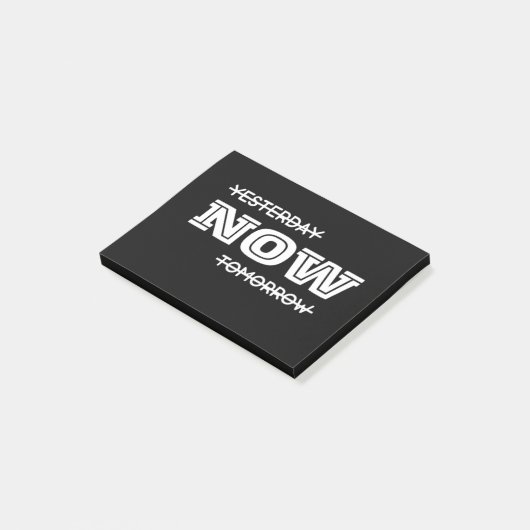 Gisteren, morgen post-it® notes (Schuin)