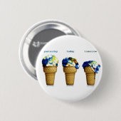 Gisteren morgen ronde button 5,7 cm (Voorkant /achterkant)
