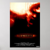 Gisteren Theatrisch Poster (Voorkant)