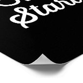 Gisteren zei je morgen...begin nu! poster (Hoek)