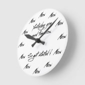 Gisteren zei je morgen. Dus begin je Ronde Klok (Hoek)