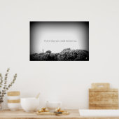 Gisteren zei je morgen poster (Keuken)