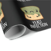 Gistinfectie Grappig Broodpuntje Donker BG Cadeaupapier (Rol Hoek)