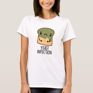 Gistinfectie Grappig Broodpuntje T-shirt