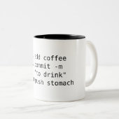 Git Add Coffee Mok (Voorkant rechts)