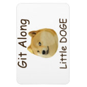 Git Along Little DOGE Magneet (Verticaal)