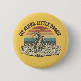 Git Along Little Doggie Ronde Button 5,7 Cm