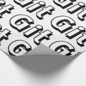 Git Cadeaupapier (Hoek)