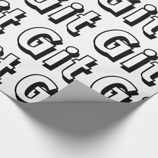 Git Cadeaupapier (Hoek)