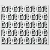 Git Cadeaupapier (Vlak)