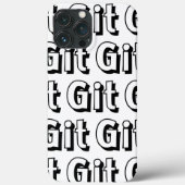Git Case-Mate iPhone Case (Achterkant)