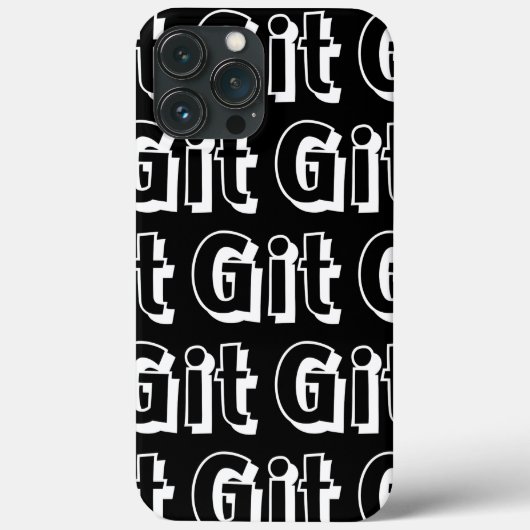Git Hoesje-Mate iPhone Case (Achterkant)