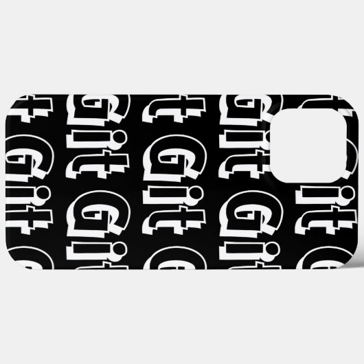 Git Hoesje-Mate iPhone Case (Achterkant (horizontaal))