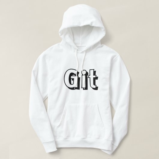 Git Hoodie (Design voorkant)