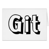 Git-Kaart (Voorkant Horizontaal)