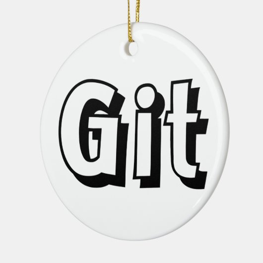 Git Keramisch Ornament (Links)