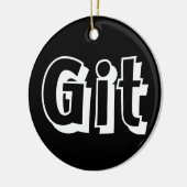 Git Keramisch Ornament (Links)