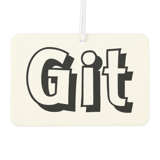 Git Luchtverfrisser (Achterkant)