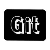 Git Magneet (Horizontaal)