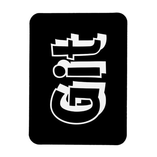 Git Magneet (Verticaal)