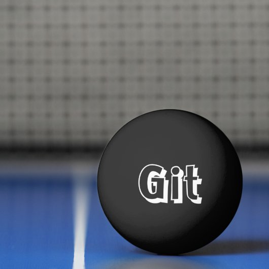 Git Ping Pong Ball (Net)