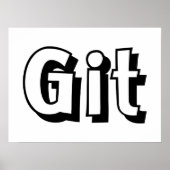 Git Poster (Voorkant)