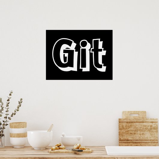 Git Poster (Keuken)